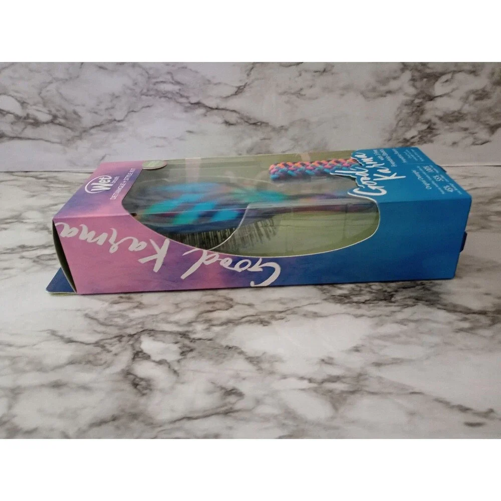 NIB Wet Brush Detangling Brush with Hair Ties